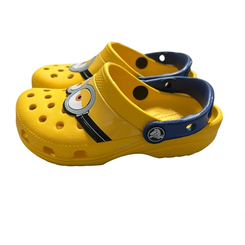 CROCS C12 Funlab “I Am Minions”Despicable Me Classic Clog Sandals Water Shoes